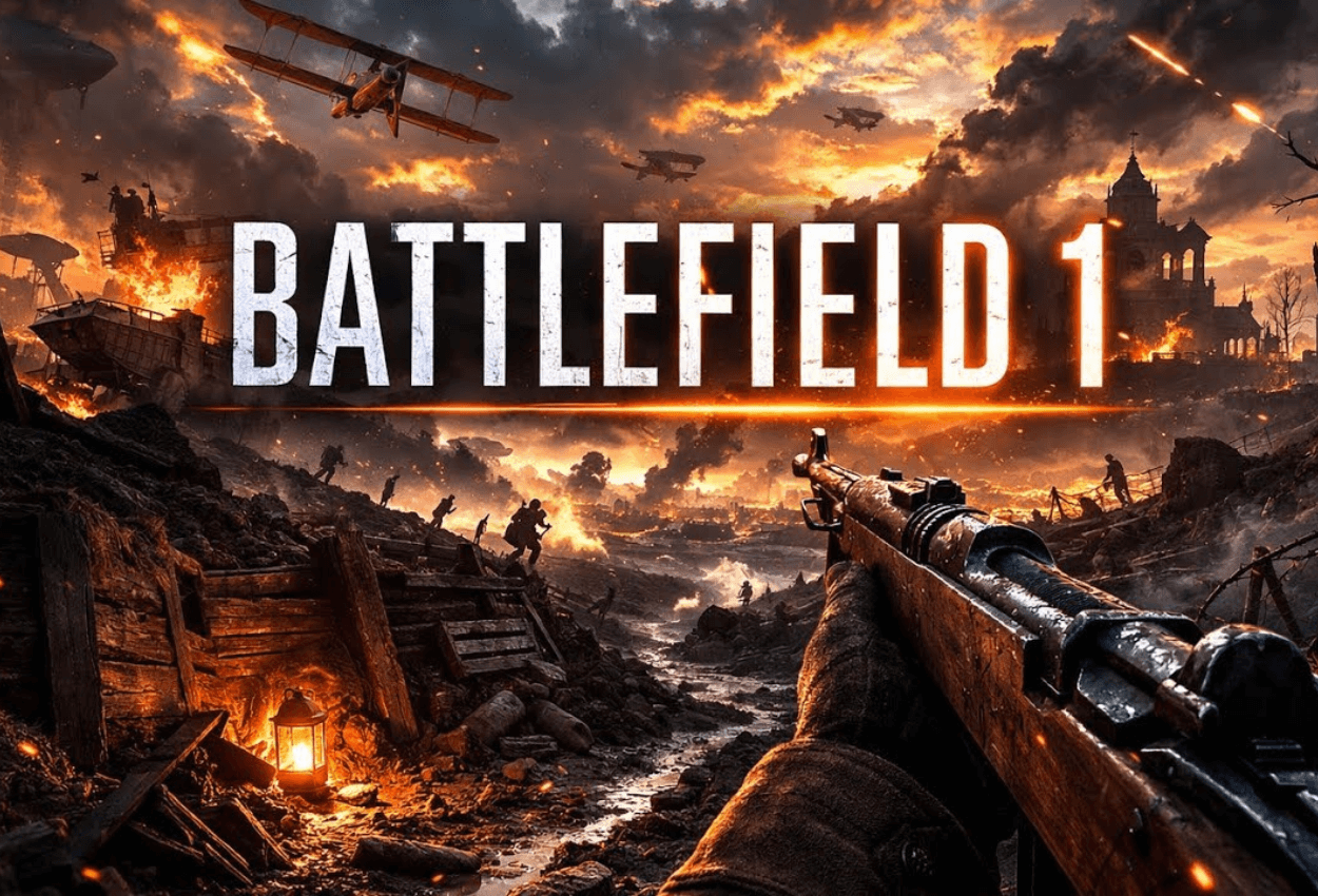 Battlefield 1 İndir Full PC Türkçe Tüm DLC (Update 3)