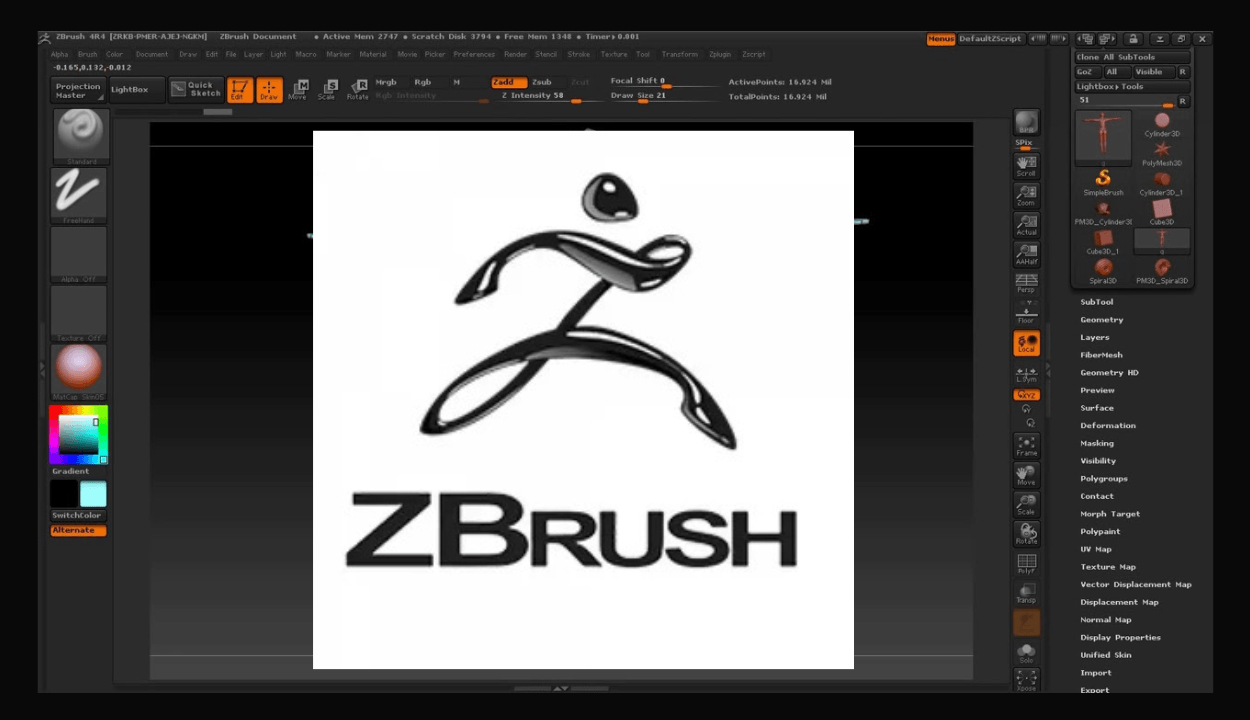 Pixologic Zbrush 2026 İndir – Full Sürüm V2026.2.0