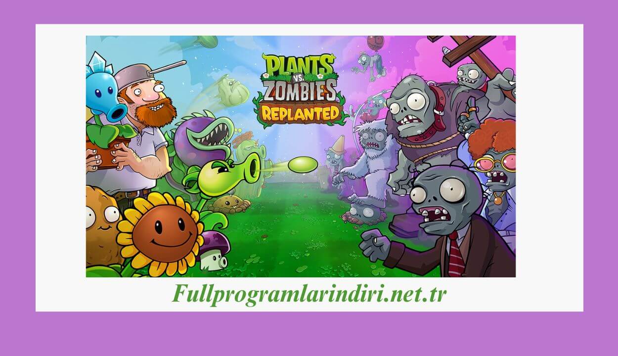 Plants vs. Zombies Replanted İndir Full PC + Türkçe!